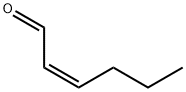 (Z)-2-ヘキセナール 化学構造式