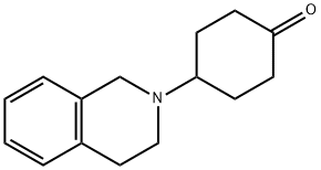 4-(3,4-dihydroisoquinolin-2(1H)-yl)cyclohexanone Structure