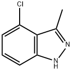 4-氯-3-甲基-1H-吲唑, 16640-87-2, 结构式