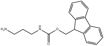 MONO-FMOC-1,3-プロパンジアミン塩酸塩 化学構造式