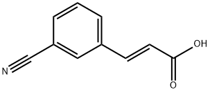 3-氰基肉桂酸,16642-93-6,结构式