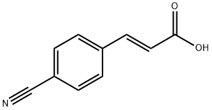 4-CYANOCINNAMIC ACID 结构式