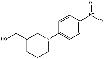 (1-(4-Nitrophenyl)piperidin-3-yl)Methanol Structure
