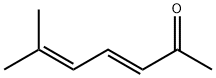 (E)-6-Methyl-3,5-heptadien-2-one,16647-04-4,结构式