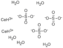五水硫酸铈 结构式