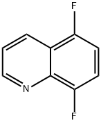 5,8-DIFLUOROQUINOLINE, 16650-32-1, 结构式