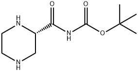 N-BOC-PIERAZINE-2-(S)-CARBOXAMIDE Structure