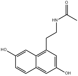 7-DesMethyl-3-hydroxyagoMelatine Structure