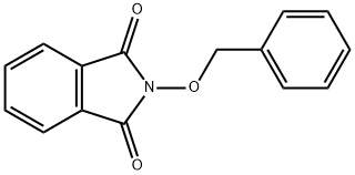 N-(苄氧基)邻苯二甲酰亚胺,16653-19-3,结构式
