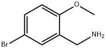 5-溴-2-甲氧基苄胺, 166530-78-5, 结构式