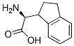 2-(indanyl)glycine 结构式