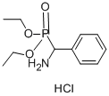 DIETHYL (ALPHA-AMINOBENZYL)PHOSPHONATE HYDROCHLORIDE Structure