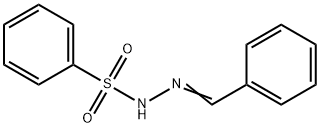 苯甲醛苯磺酰腙, 1666-16-6, 结构式