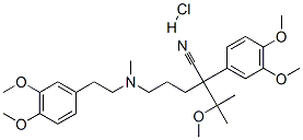 METHOXYVERAPAMIL HYDROCHLORIDE Struktur