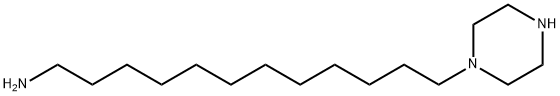 1-(12-AMINODODECYL)PIPERAZINE Struktur