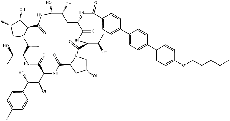 166663-25-8 阿尼芬净