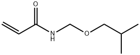 N-（N-丁氧基甲基）丙烯酰胺,16669-59-3,结构式