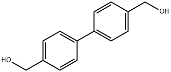 4,4'-Bis(hydroxymethyl)biphenyl Struktur