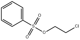 BENZENESULFONIC ACID 2-CHLOROETHYL ESTER Struktur