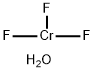 クロム(III)トリフルオリド·3水和物 化学構造式