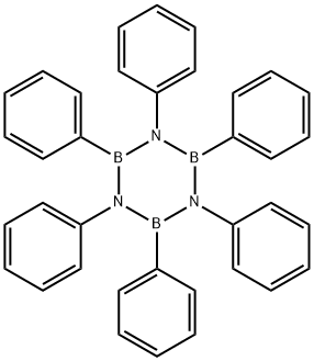 Hexaphenylborazine 结构式