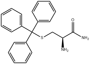 H-L-CYS(TRT)-NH2 HCL Structure