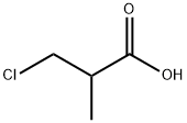 3-氯-2-甲基丙酸, 16674-04-7, 结构式