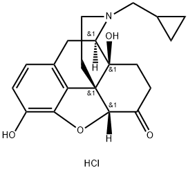 Naltrexone hydrochloride Struktur