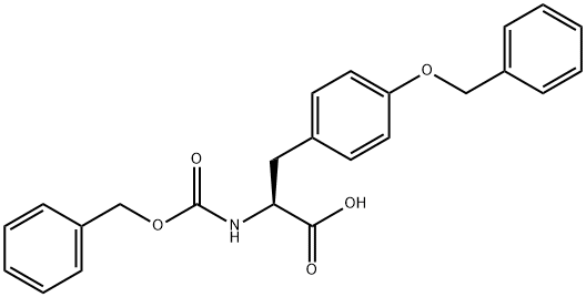 Z-TYR(BZL)-OH Structure