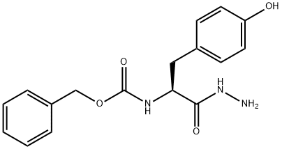 Z-TYR-NHNH2 化学構造式