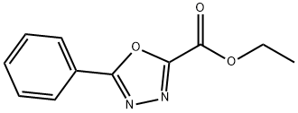 ETHYL 5-PHENYL-1,3,4-OXADIAZOLE-2-CARBOXYLATE Structure