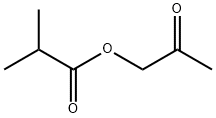 Propanoic acid, 2-methyl-, 2-oxopropyl ester (9CI) Structure