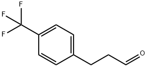 4-(三氟甲基)苯丙醛, 166947-09-7, 结构式