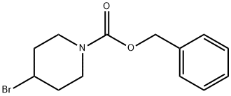 4-溴哌啶-1-甲酸苄酯, 166953-64-6, 结构式