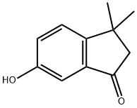 6-Hydroxy-3,3-dimethylindan-1-one Structure