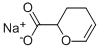 3,4-二氢吡喃2-羧酸钠, 16698-52-5, 结构式