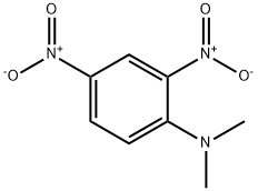 1-N-2,4-二硝基苯基二甲胺,1670-17-3,结构式
