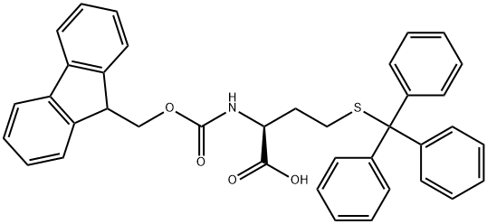 FMOC-HOMOCYS(TRT)-OH Structure