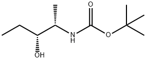 Carbamic acid, (2-hydroxy-1-methylbutyl)-, 1,1-dimethylethyl ester, [R-(R*,S*)]- Structure