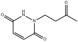 6-ヒドロキシ-2-(3-オキソブチル)-3(2H)-ピリダジノン 化学構造式