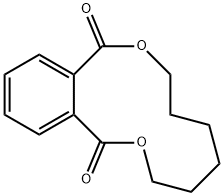 16709-50-5 3,4,5,6,7,8-hexahydrobenzo-2,9-dioxacyclododecin-1,10-dione 