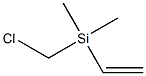 (クロロメチル)ジメチルビニルシラン 化学構造式