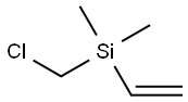 VINYL(CHLOROMETHYL)DIMETHYLSILANE Struktur