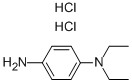 N,N-DIETHYL-1,4-PHENYLENEDIAMINE DIHYDROCHLORIDE Struktur