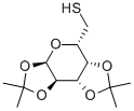 1,2:3,4-二-O-异亚丙基-6-硫代-Α-D-吡喃半乳糖, 16714-07-1, 结构式