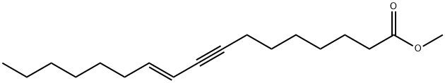 (E)-10-Heptadecen-8-ynoic acid methyl ester Structure