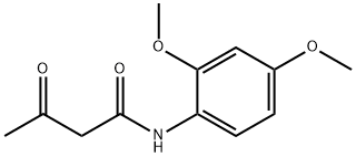 2',4'-ジメトキシアセトアセトアニリド 化学構造式