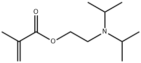 2-(二异丙基氨基)甲基丙烯酸乙酯, 16715-83-6, 结构式