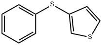 3-(苯基硫代)噻吩,16718-11-9,结构式