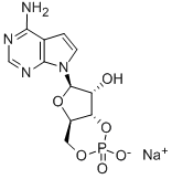 7-CH-CAMP SODIUM SALT Structure